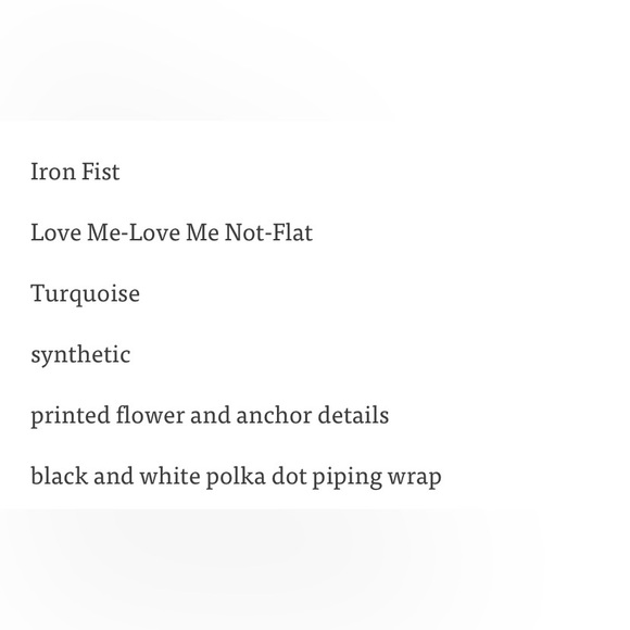 Iron Fist Love-Me-Love-Me-Not flats - Picture 12 of 12